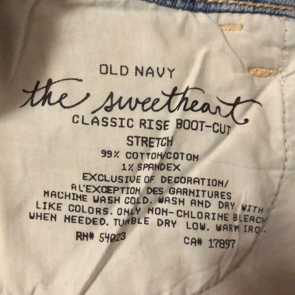 Old Navy ‘The Sweetheart’ Jeans - Picture 6 of 7